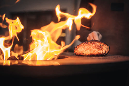 WHITE FIRE ORIGINAL BARBECUE ACIER CORTEN D99CM