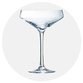 Verre à pied : Cocktails et Champagne